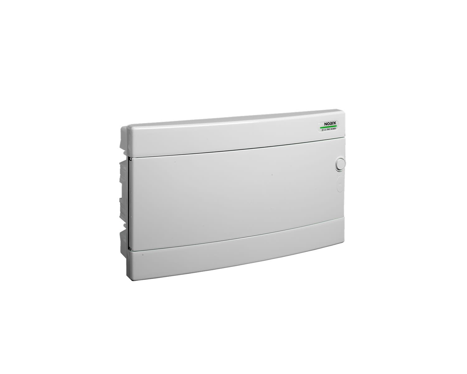 Madenr - Coffret plastique encastrable PNFHW IP40 18 modules porte blanche opaque