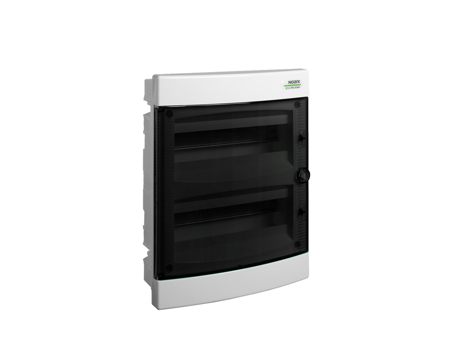 Madenr - Coffret plastique encastrable PNF IP40 24 modules (2x12), porte transparente