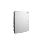 Madenr - Coffret plastique encastrable PNFHW IP40 24 modules (2x12) porte blanche opaque