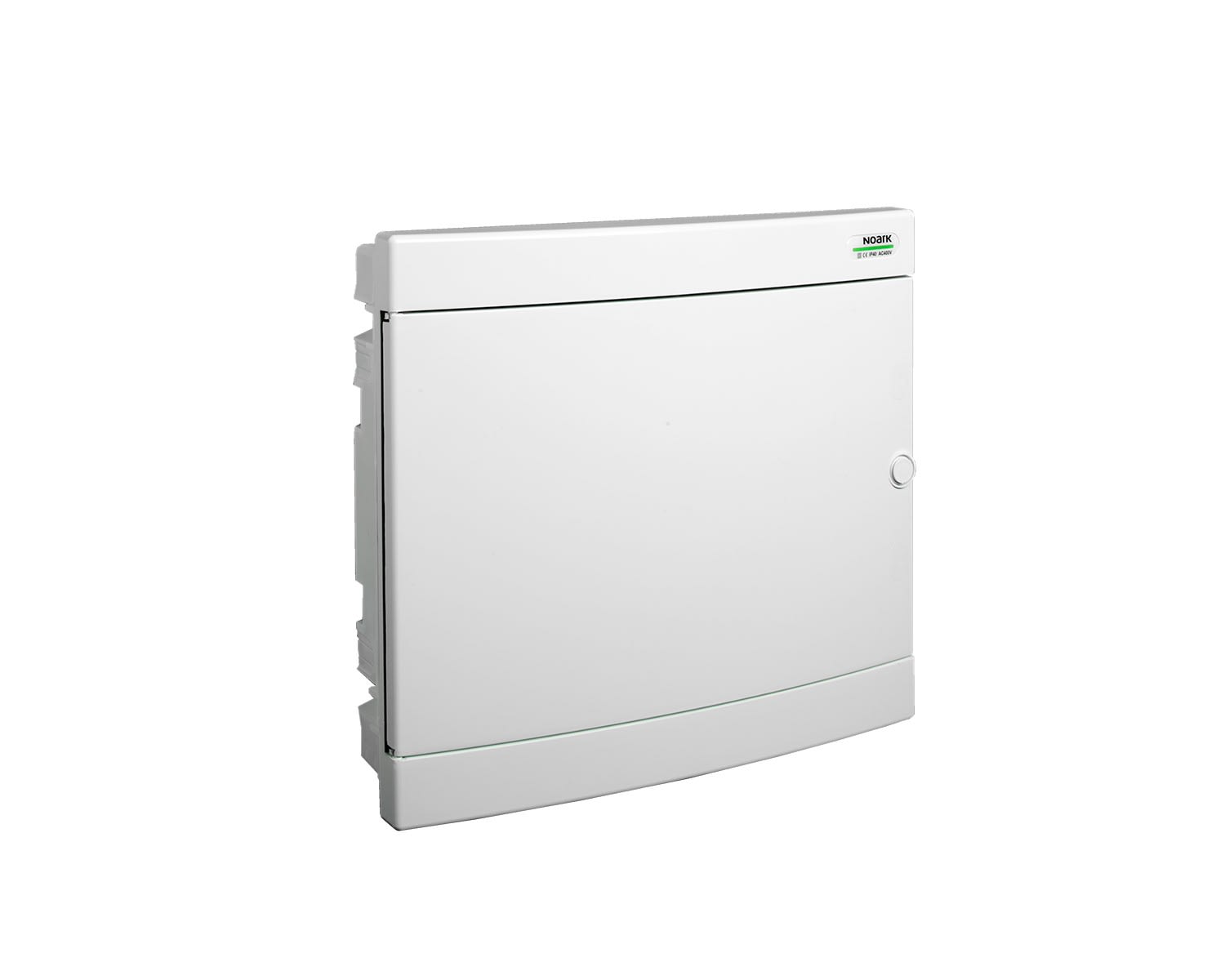 Madenr - Coffret plastique encastrable PNFHW IP40 36 modules (2x18) porte blanche opaque