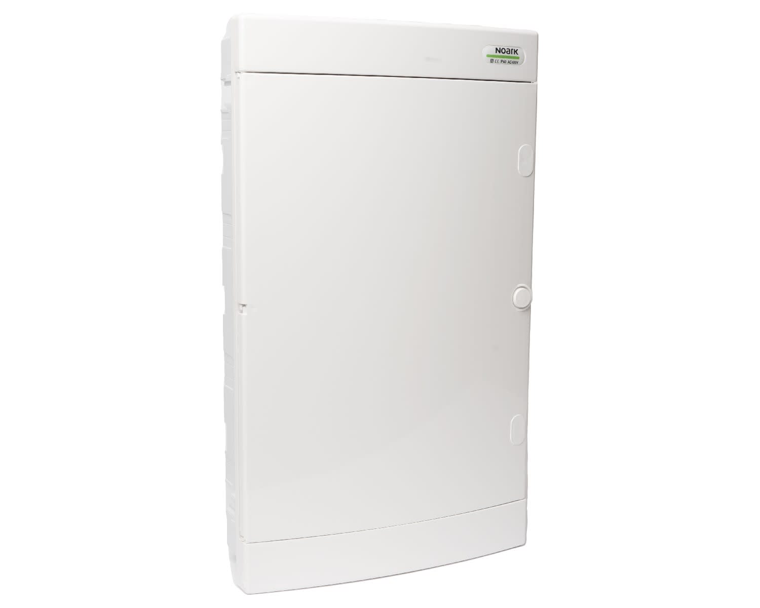 Madenr - Coffret plastique encastrable PNFHW IP40 54 modules (3x18) porte blanche opaque