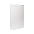 Madenr - Coffret plastique encastrable PNFHW IP40 54 modules (3x18) porte blanche opaque