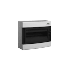 Madenr - Coffret plastique PNS IP40 12 modules, porte transparente