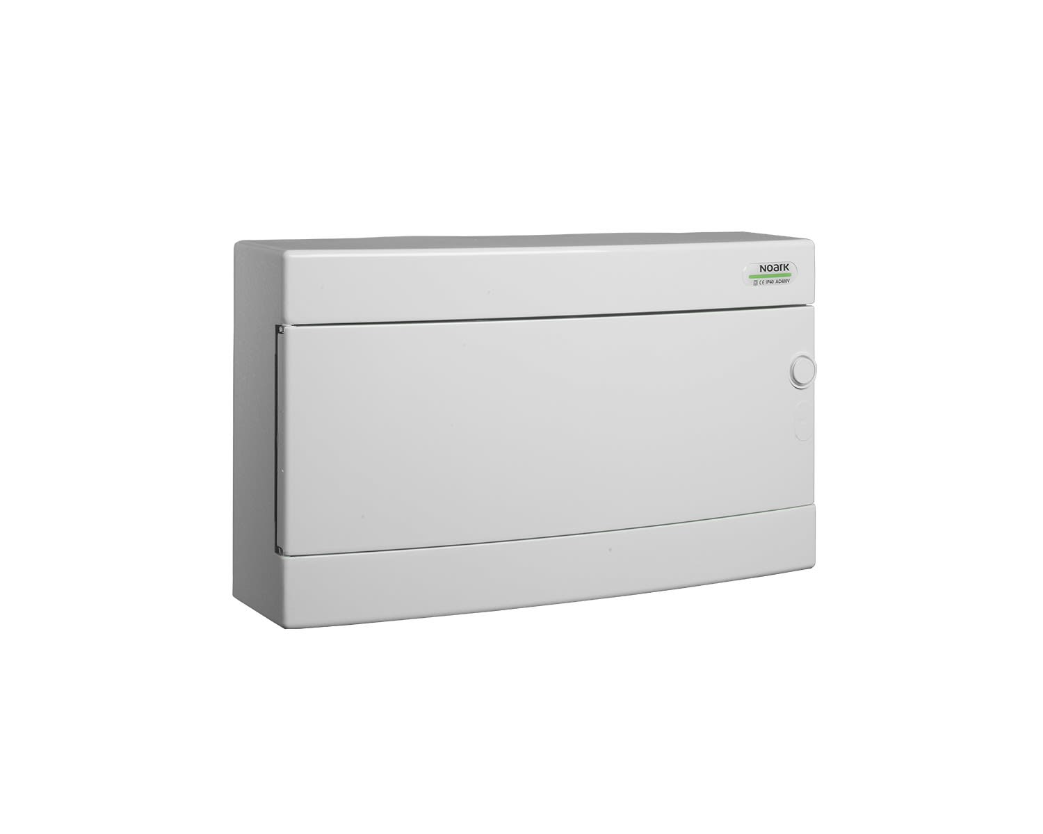 Madenr - Coffret plastique PNS IP40 18 modules, porte blanche opaque