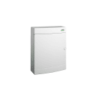Madenr - Coffret plastique PNS IP40 24 modules (2x12), porte blanche opaque