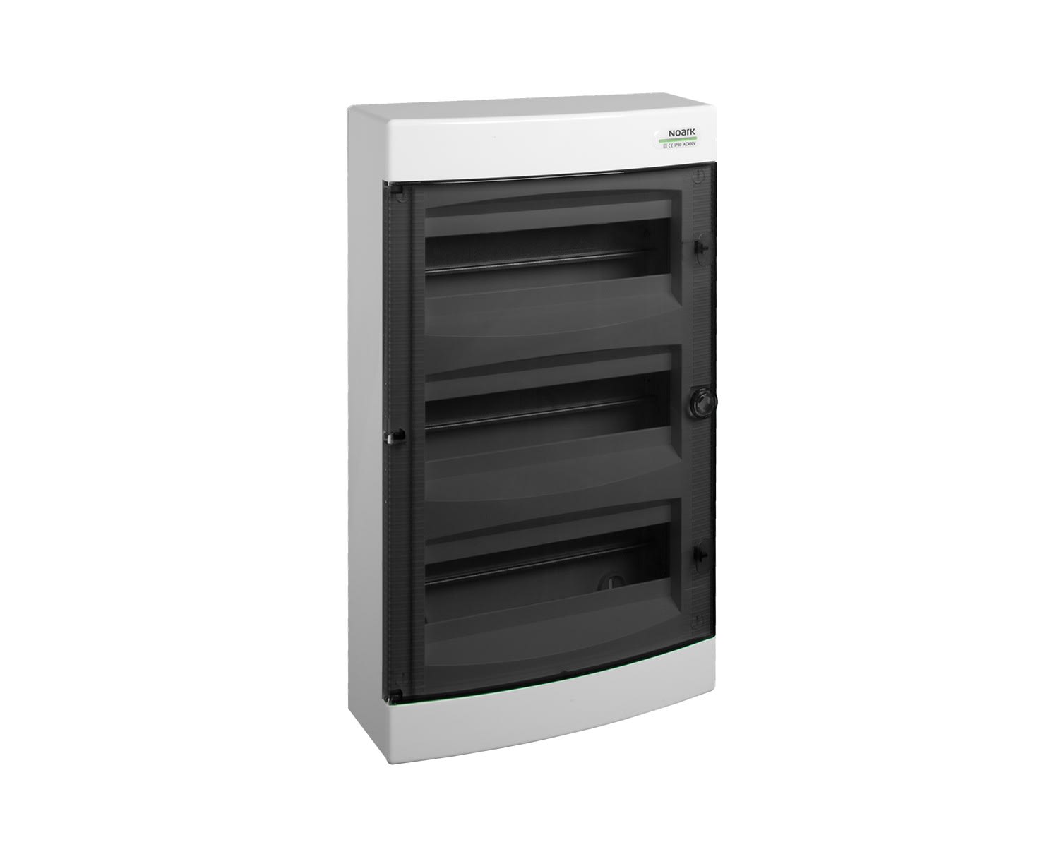 Madenr - Coffret plastique PNS IP40 54 modules (3x18), porte transparente