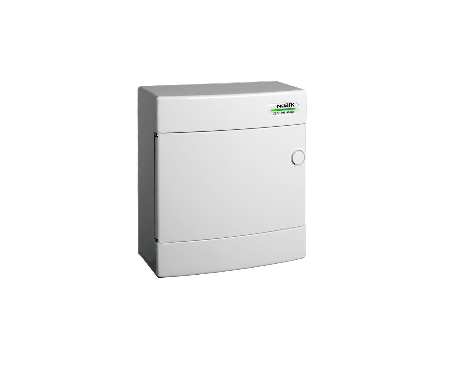 Madenr - Coffret plastique PNS IP40 4 modules, porte blanche opaque