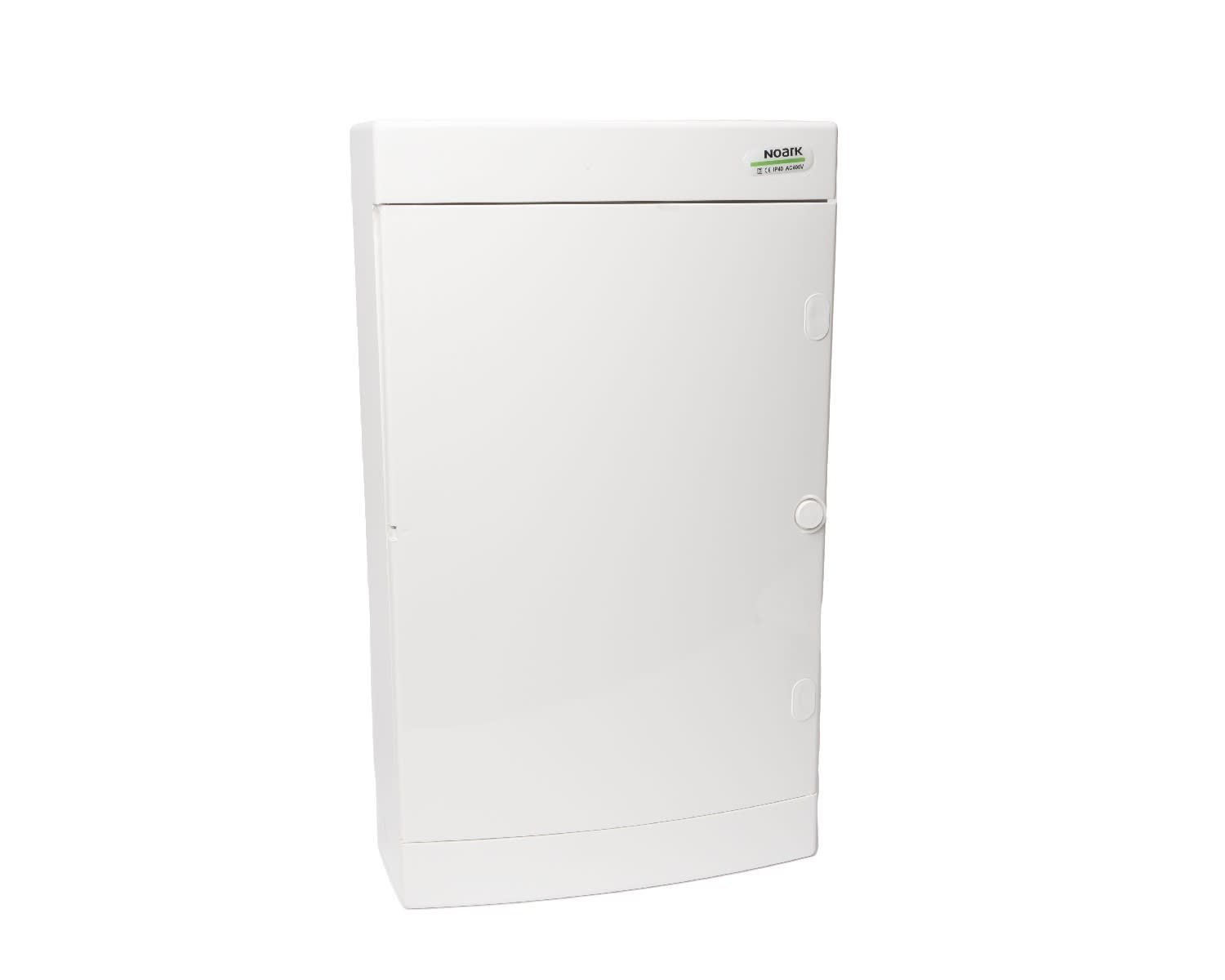 Madenr - Coffret plastique PNS IP40 54 modules (3x18), porte blanche opaque