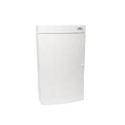 Madenr - Coffret plastique PNS IP40 54 modules (3x18), porte blanche opaque