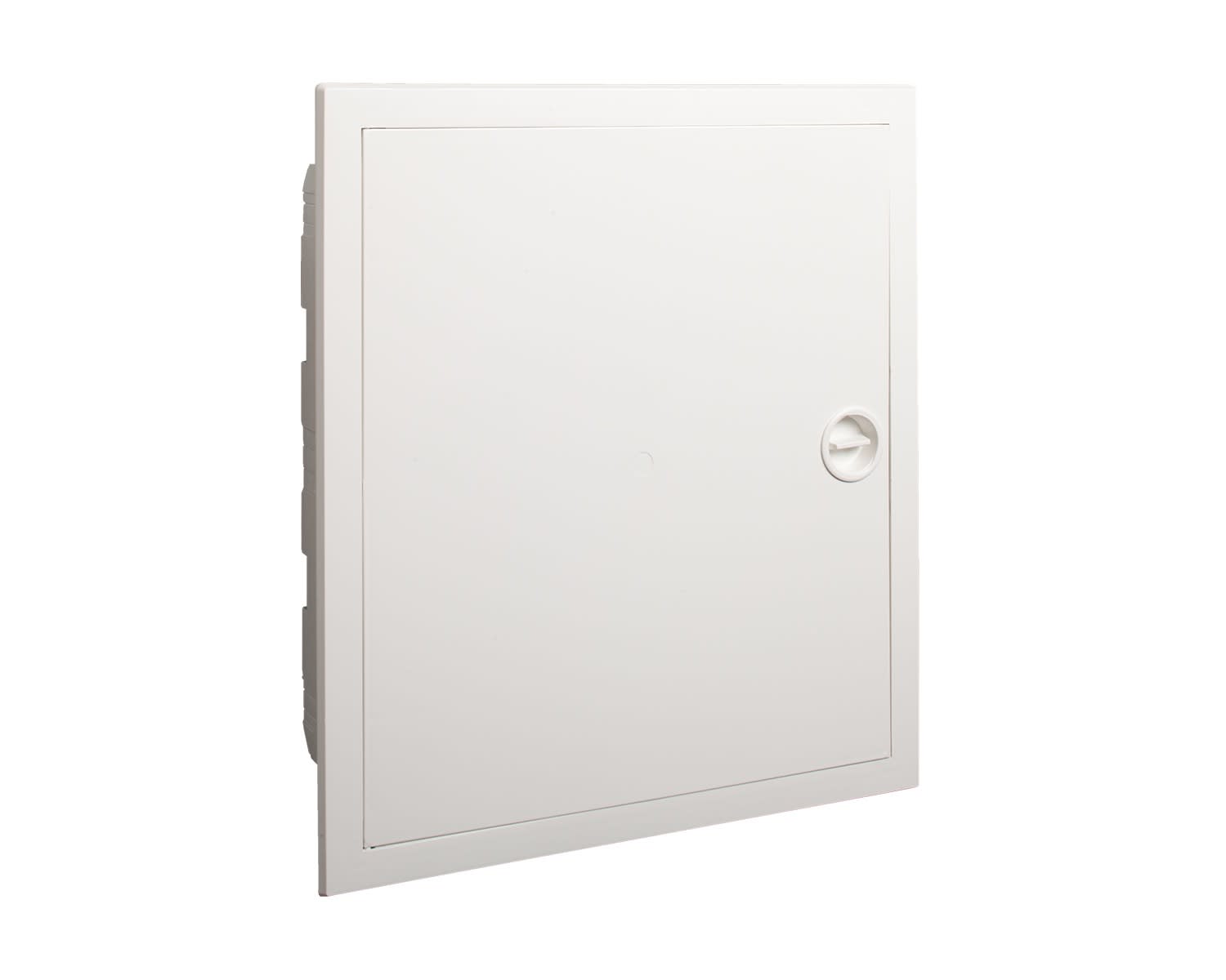 Madenr - Coffret plastique encastrable PXF IP40 24 modules 2x12 porte blanche opaque plat