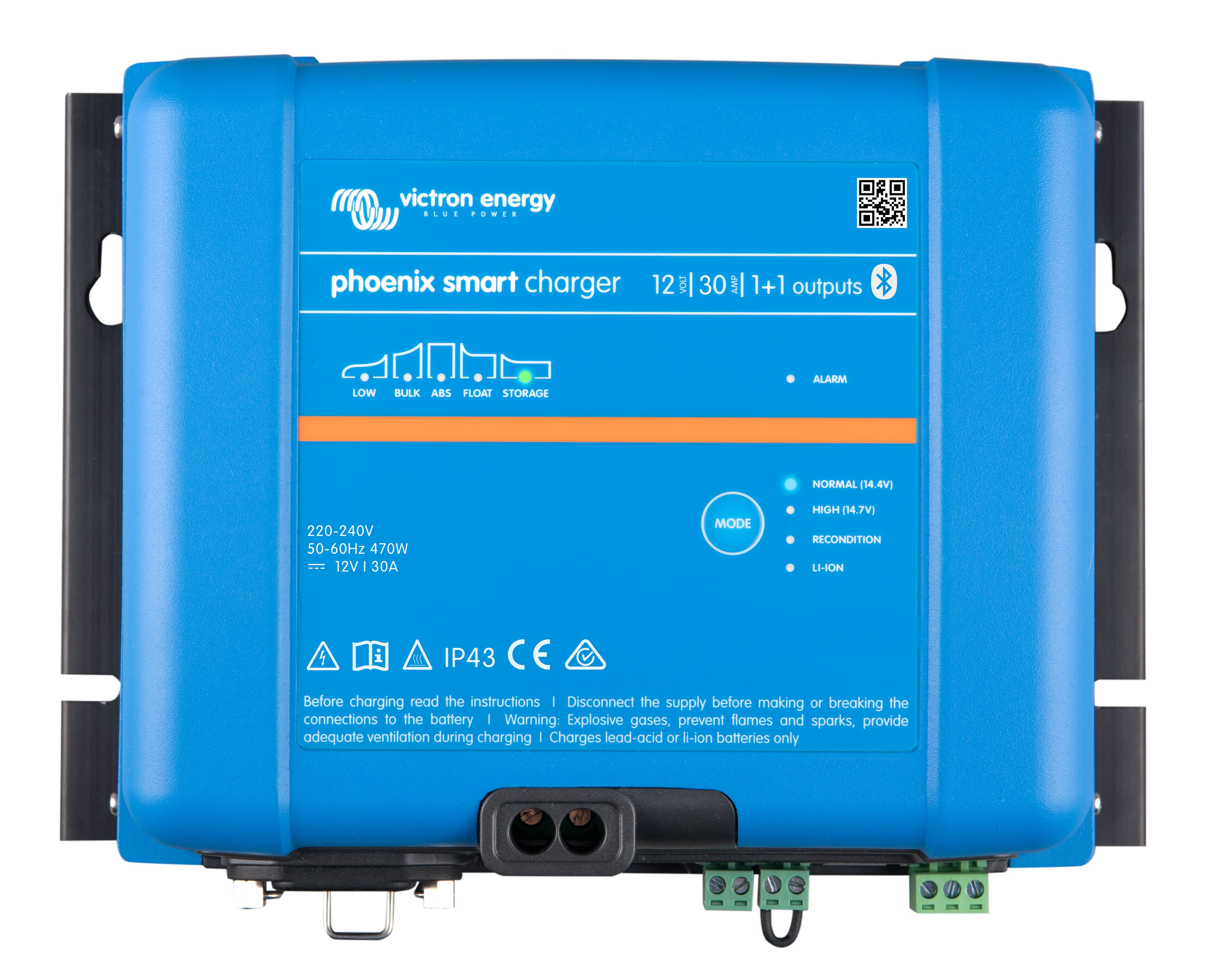 Madenr - Phoenix Smart IP43 Charger 12/30(1+1) 120/230V