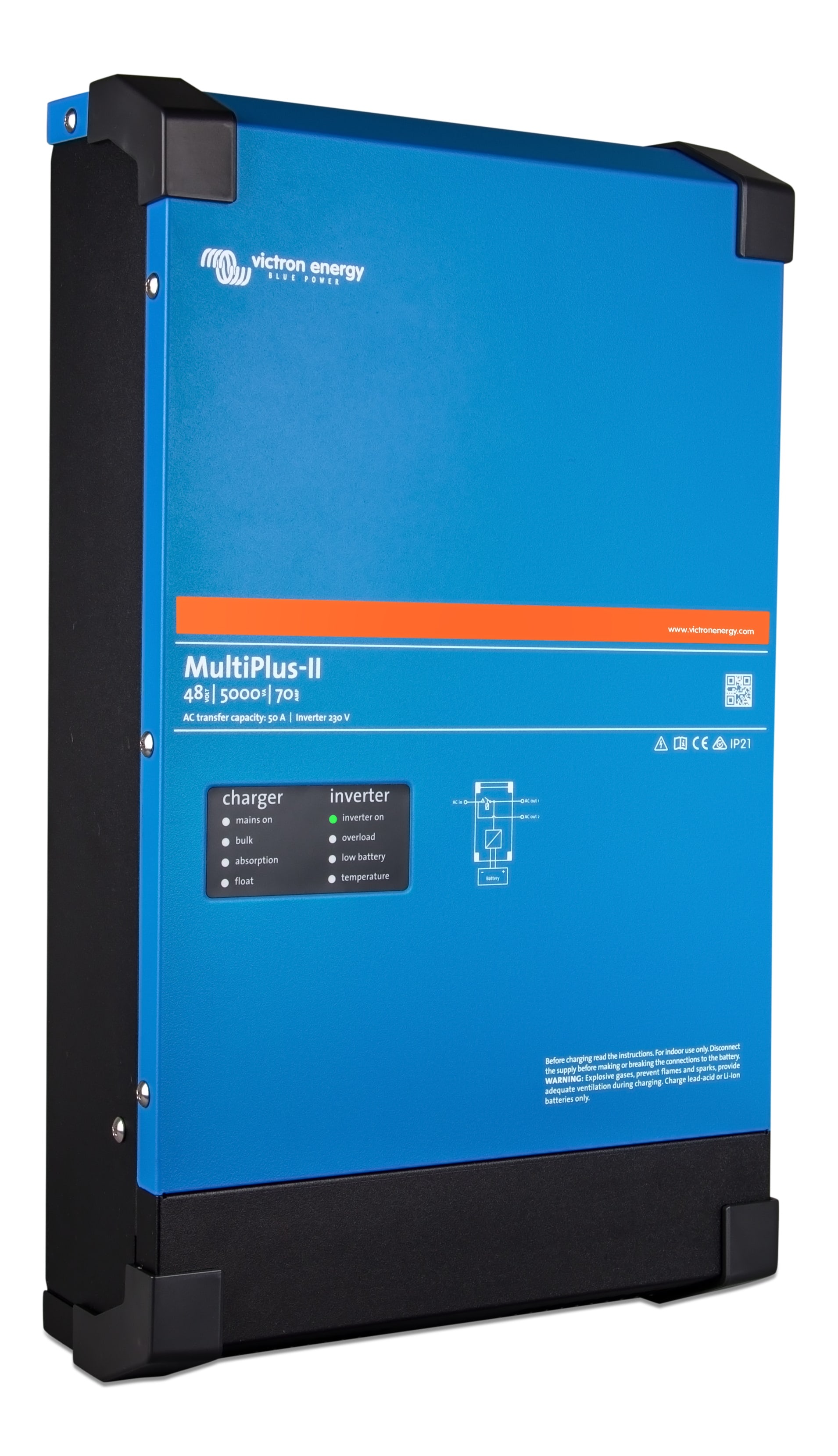 Madenr - Onduleur/Chargeur Multiplus-II 48/10000/140-100/100 230V