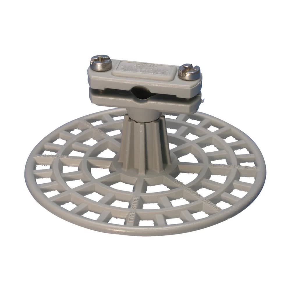 Nvent Erico - ERICO Étrier de conducteur universel avec base adhésive, 65 mm