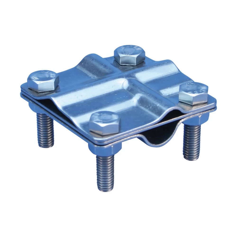 Nvent Erico - ERICO Étrier de terre multi-usage, acier inoxydable