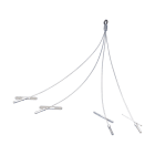 Nvent Erico - CADDY Extension nVent CADDY Speed Link Quad-Toggle, embout avec ?illet, 1,5 mm C