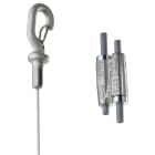 Nvent Erico - CADDY Système de suspension Speed Link, avec embout à crochet, câble 1,5mm x 10