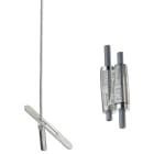 Nvent Erico - CADDY Système de suspension Speed Link avec embout bascule, câble 1,5mm x 2 m