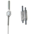 Nvent Erico - CADDY Système de suspension Speed Link avec embout fileté M8, câble 1,5mm x 1 m