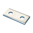 Nvent Erico - CADDY Support plat à deux trous, Acier, HD, 83 mm, M10 Vis