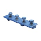 Nvent Erico - CADDY Support plat à quatre trous, Acier, HD, 168 mm, M10 Vis