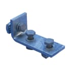 Nvent Erico - CADDY Équerre à 90 degrés, courte, trou 1-2, acier, GC, 103 mm x 42 mm, vis M10