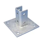 Nvent Erico - CADDY Embase pour profil de montage type A, 150 x 150 x 100 x 32 mm, GAC