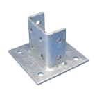 Nvent Erico - CADDY Embase pour profil de montage de type AA, 150 mm x 150 mm x 100 mm
