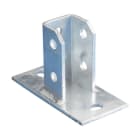 Nvent Erico - CADDY Plaque d?embase rectangulaire, 100 mm x 160 mm x 80 mm