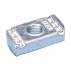 Nvent Erico - CADDY Écrou pour profil sans ressort, acier, galvanisé à chaud, tige M8, ép 6 mm