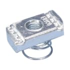 Nvent Erico - CADDY Écrou de profil avec ressort, rail de type C, Acier, EG, M6 Tige