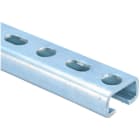 Nvent Erico - CADDY Rail en C type E5, perforé, S304, 2 000 mm x 20 mm x 36 mm