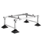 Nvent Erico - CADDY Kit de support d'équipement pour applications légères Pyramid, 4 embases