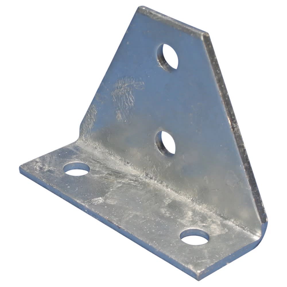 Nvent Erico - CADDY Équerre 4 trous à 90° (disposition des trous 2-2), 100 mm x 136 mm