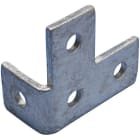 Nvent Erico - CADDY Support d?angle pour coin décalé avec trou 1-3, droite, 90 mm x 95 mm x 50