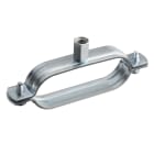 Nvent Erico - Collier a deux vis, ovale pour chauffe eau solaire, DN25, M8/M10, EZ