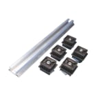 Nvent Erico - ERIFLEX Rail de support de barre omnibus plat ajustable