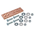 Nvent Erico - ERIFLEX nVent ERIFLEX FleXbus Plage d'extension Type 1 Plate et pré-percée, 640