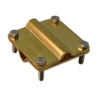 Nvent Erico - ERICO Étrier de terre multi-usage, Laiton, Torsadé, 8 mm, Solide, 8 mm