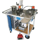 Nvent Erico - Etabli hydraulique 230 V pour barre de cuivre / conducteur flexible