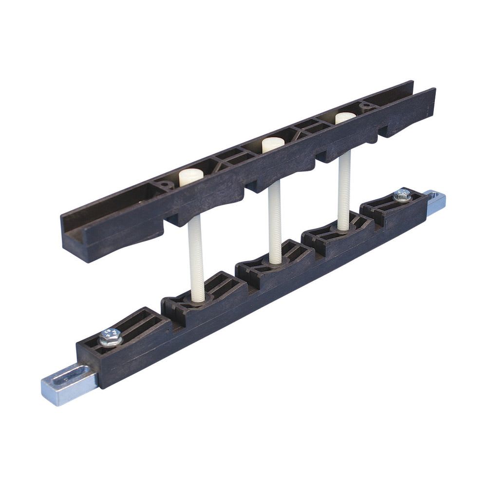 Nvent Erico - ERIFLEX Support compact de barre omnibus avec circuit neutre, 1 Barres par phase
