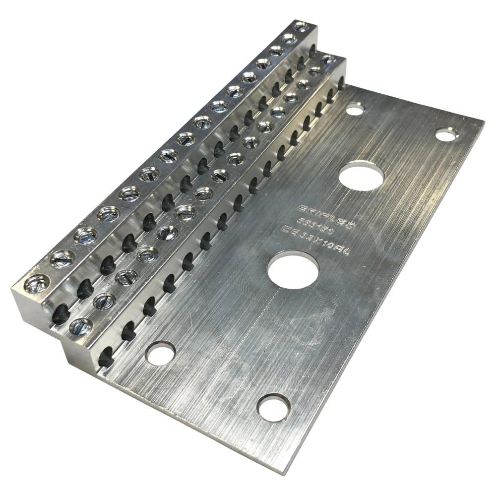 Nvent Erico - ERIFLEX Barre de connexion universelle, aluminium étamé, 32 connexions