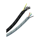 Nvent Erico - ERIFLEX Gaine en polyamide PDBS, Gris, 30 mm dia, 50 m