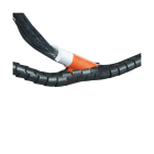 Nvent Erico - ERIFLEX Gaine nVent ERIFLEX Zipflex, 8 mm dia, 100 m