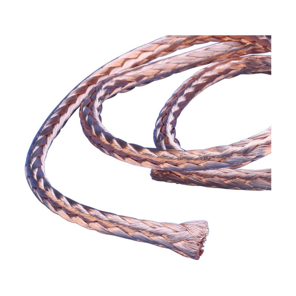 Nvent Erico - ERIFLEX Tresse ronde en bobine, cuivre nu, 75 mm²