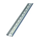 Nvent Erico - ERIFLEX Rail DIN, profil asymétrique perforé, longueur 2 m