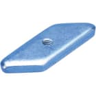 Nvent Erico - ERIFLEX Écrou pour profil SN pour rail DIN, M4 Thread