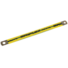 Nvent Erico - Tresse terre jaune-vert sans halogène, 120 A max., 16 mm², Lg 300 mm, trous dia8