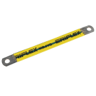Nvent Erico - Tresse terre jaune-vert sans halogène, 150 A max., 25 mm², Lg 100 mm, trous dia8