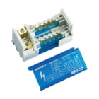 Nvent Erico - ERIFLEX Répartiteur bipolaire, 100/125 A, Alim. 1 connexion, Distribution 14 con
