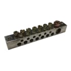 Nvent Erico - ERIFLEX Barre double de mise à la terre et neutre, aluminium étamé, 14 connexion